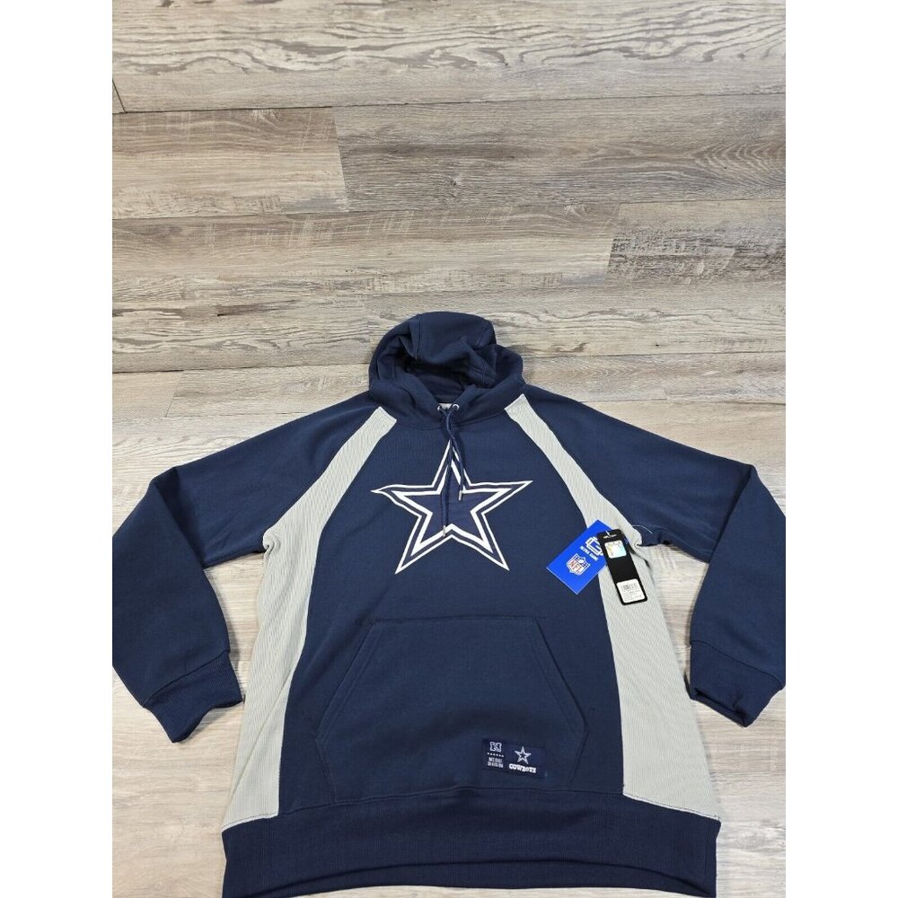 Dallas Cowboys Hoodie Mens Size Large Ultra Game Embroidered Logo Sweatshirt